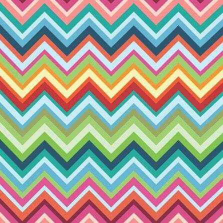 Papel de Parede Adesivo Chevron Colorido 1519 - Papel na Parede