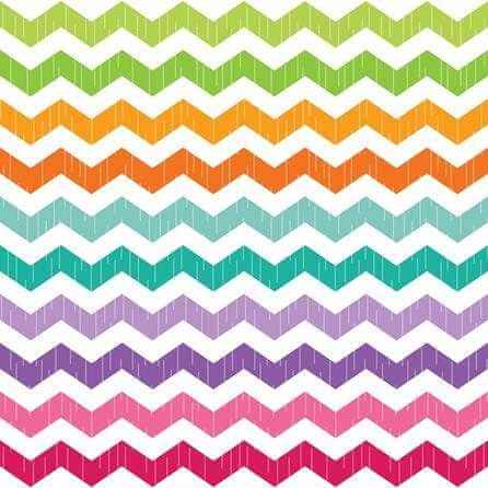 Papel de Parede Adesivo Chevron Colorido 2548241062 - Papel na Parede