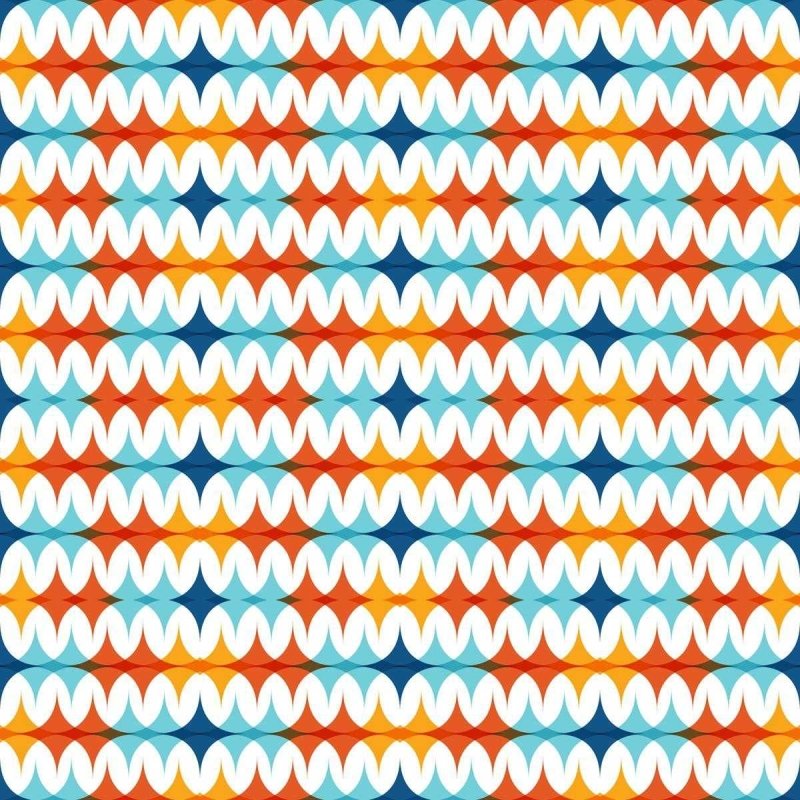 Papel de Parede Adesivo Chevron Colorido N04174 - Papel na Parede