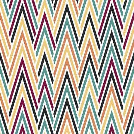 Papel de Parede Adesivo Chevron Jovem Colorido 382964242 - Papel na Parede