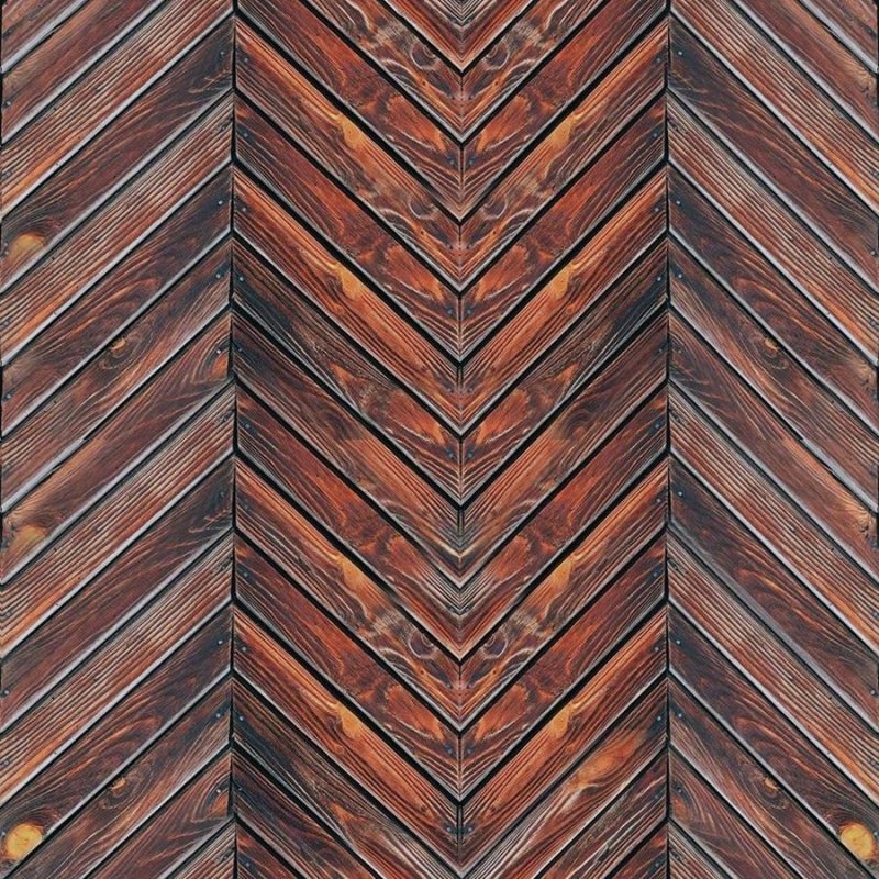 Papel de Parede Adesivo Chevron Madeira N010143 - Papel na Parede