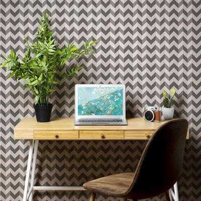 Papel de Parede Adesivo Chevron N18011757 - Papel na Parede