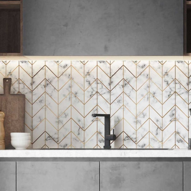 Papel de Parede Adesivo Chevron N275 - Papel na Parede