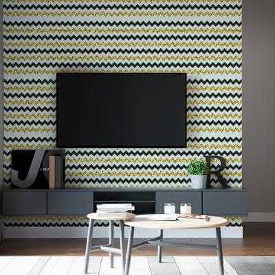 Papel de Parede Adesivo Chevron N657CH - Papel na Parede