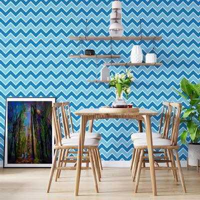Papel de Parede Adesivo Chevron N88264D - Papel na Parede