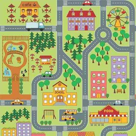 Papel de Parede Adesivo cidade 238412077 - Papel na Parede