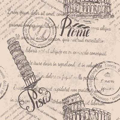 Papel de Parede Adesivo Cidade Carimbo 541164580 - Papel na Parede