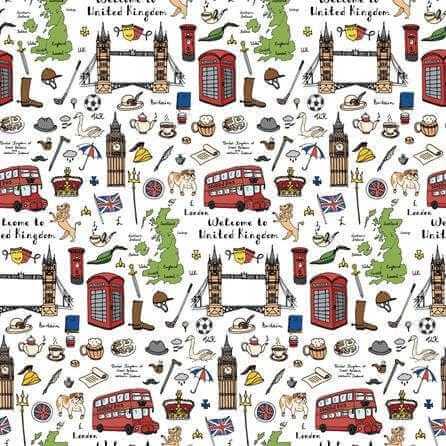 Papel de Parede Adesivo Cidade Inglaterra Lugares 421523047 - Papel na Parede