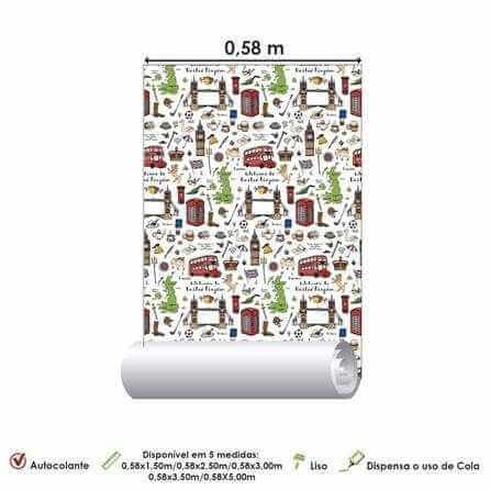 Papel de Parede Adesivo Cidade Inglaterra Lugares 421523047 - Papel na Parede