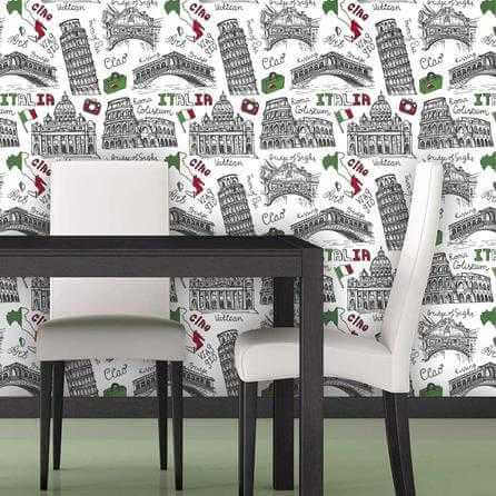 Papel de Parede Adesivo Cidade Itália Lugares 314216708 - Papel na Parede