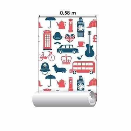 Papel de Parede Adesivo Cidade Londres Inglaterra 237515287 - Papel na Parede