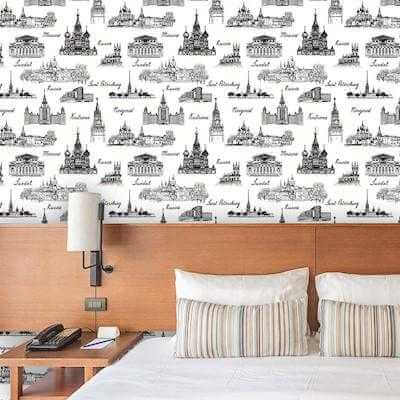 Papel de Parede Adesivo Cidade Lugares 377573629 - Papel na Parede