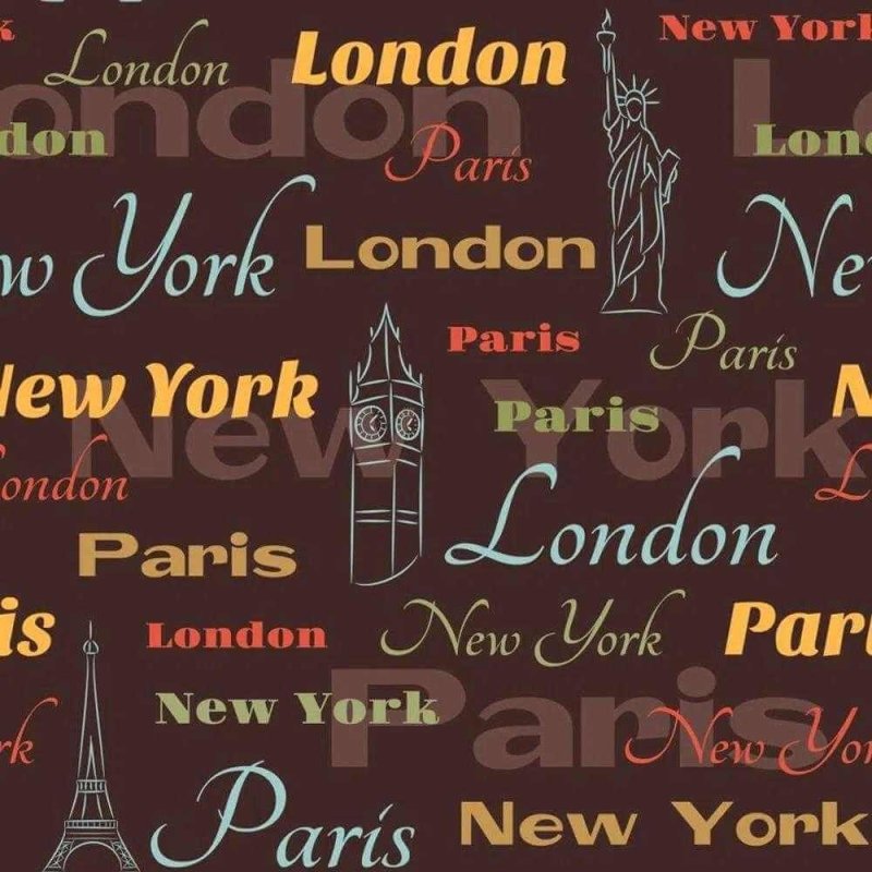 Papel de Parede Adesivo Cidades Marrom 117294733 - Papel na Parede