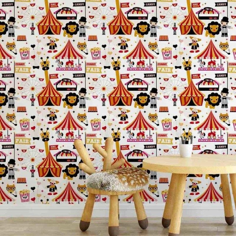 Papel de Parede Adesivo circo 138342092 - Papel na Parede