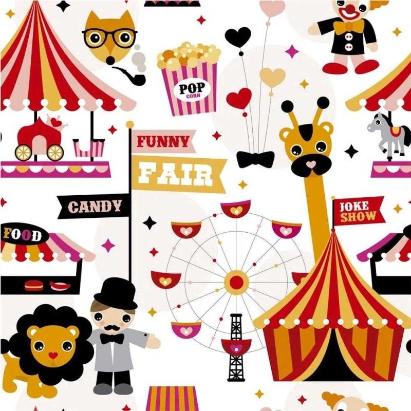 Papel de Parede Adesivo circo 138342092 - Papel na Parede