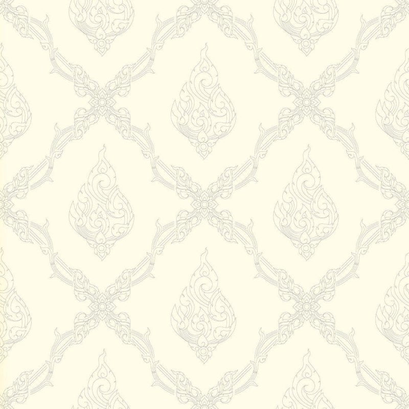 Papel de Parede Adesivo Clássico Arabescos N015122 - Papel na Parede