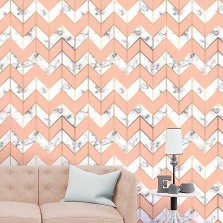 Papel de Parede Adesivo Clhevron Estilizado N1553607 - Papel na Parede