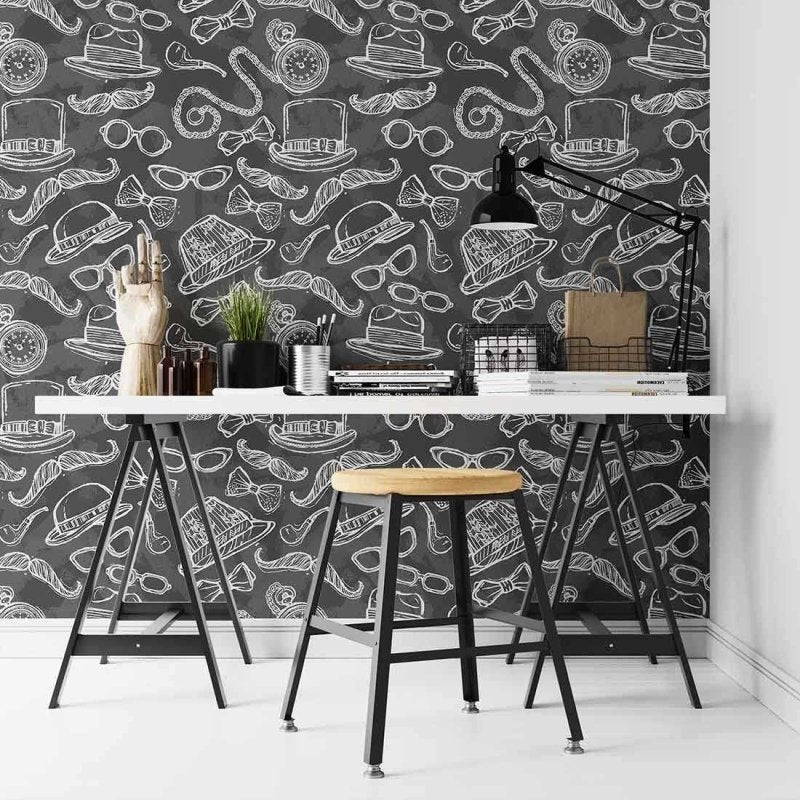 Papel de Parede Adesivo Comércio Jovem N02283 - Papel na Parede