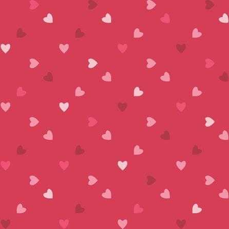 Papel de Parede Adesivo Coração Rosa 210221 - Papel na Parede