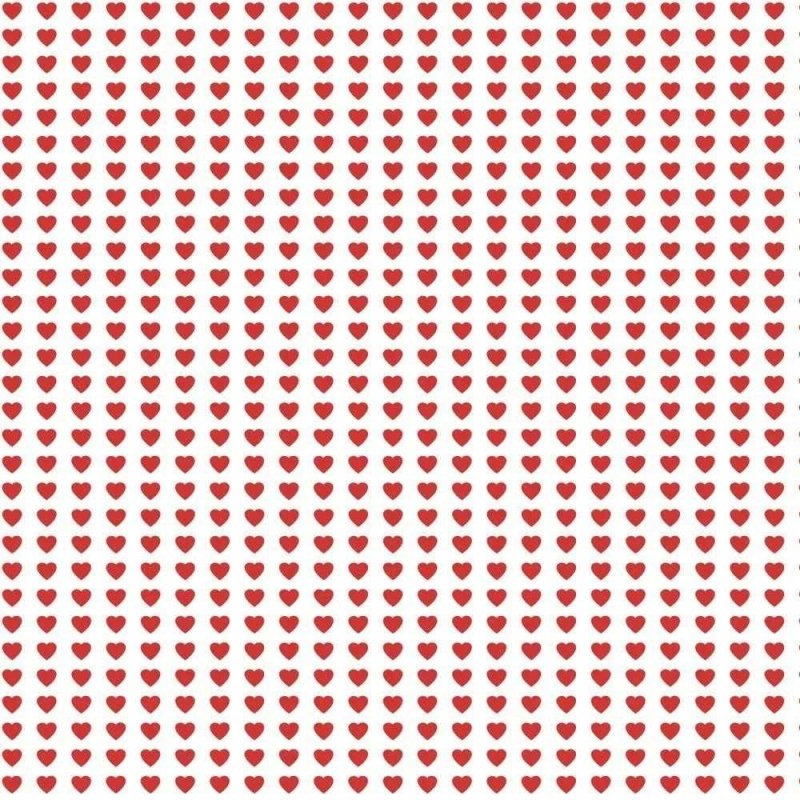 Papel de Parede Adesivo Coração Vermelho 847596226 - Papel na Parede