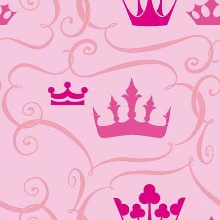 Papel de Parede Adesivo Coroa Rosa 483664594 - Papel na Parede