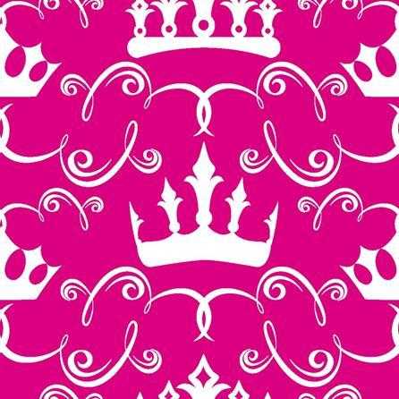 Papel de Parede Adesivo Coroa Rosa 683664594 - Papel na Parede