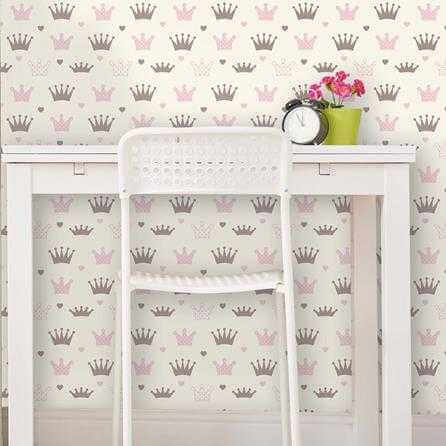 Papel de Parede Adesivo Coroas 234584251 - Papel na Parede