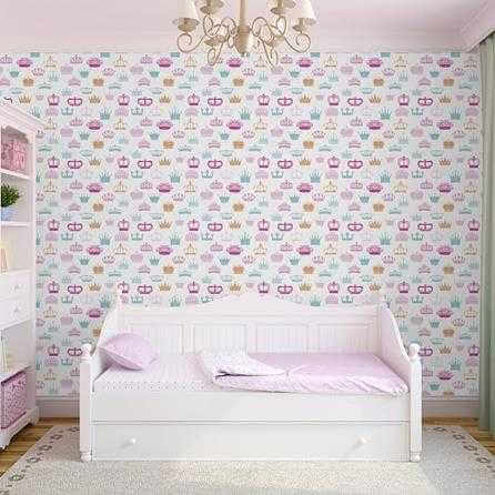 Papel de Parede Adesivo Coroas 261214847 - Papel na Parede