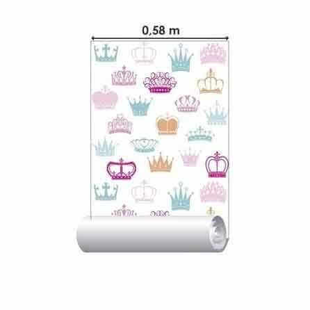 Papel de Parede Adesivo Coroas 261214847 - Papel na Parede