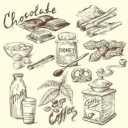 Papel de Parede Adesivo Cozinha Chocolate 253214785 - Papel na Parede