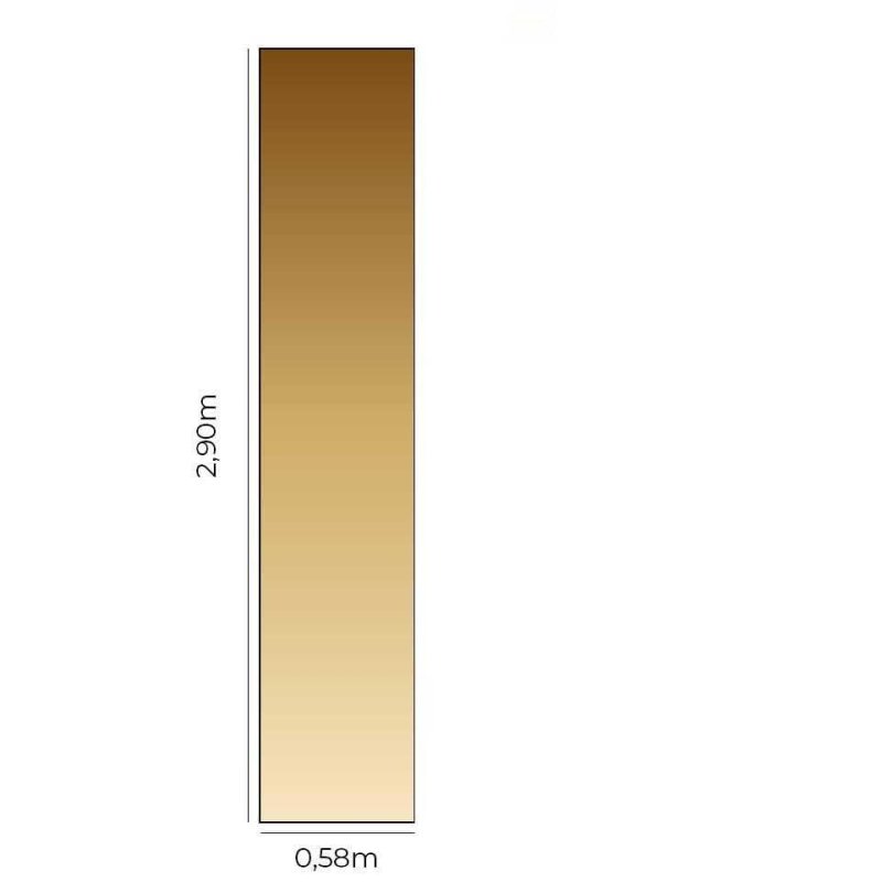 Papel de Parede Adesivo Degradê Amarelo Ouro N07167 - Papel na Parede