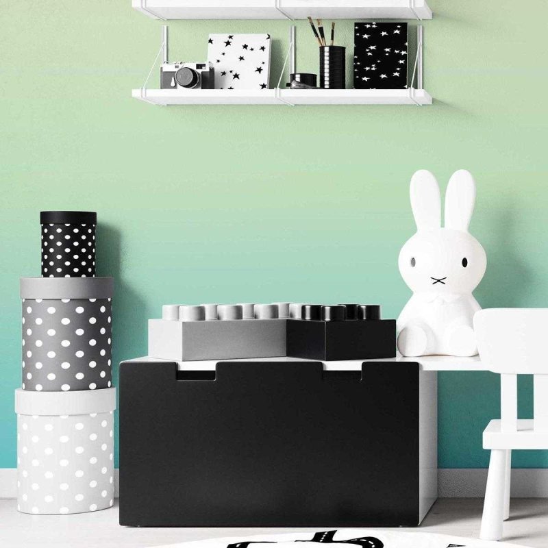 Papel de Parede Adesivo Degradê Amarelo Verde e Azul N07146 - Papel na Parede