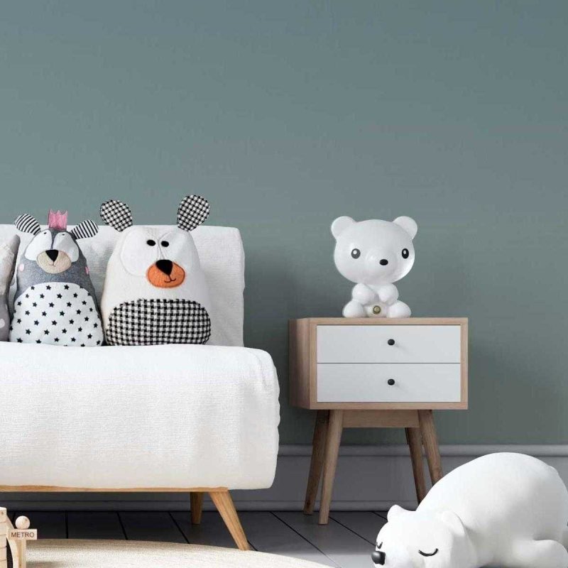 Papel de Parede Adesivo Degradê Azul com Linhas N05151 - Papel na Parede