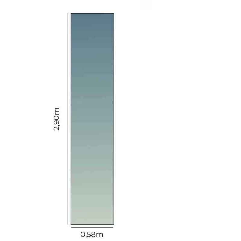 Papel de Parede Adesivo Degradê Azul com Linhas N05151 - Papel na Parede