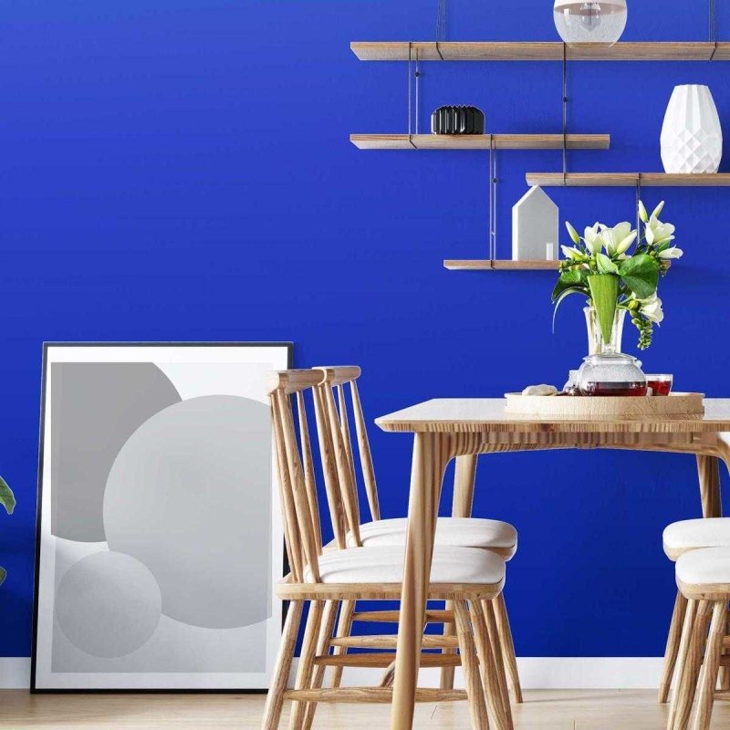 Papel de Parede Adesivo Degradê Azul Escuro N05142 - Papel na Parede