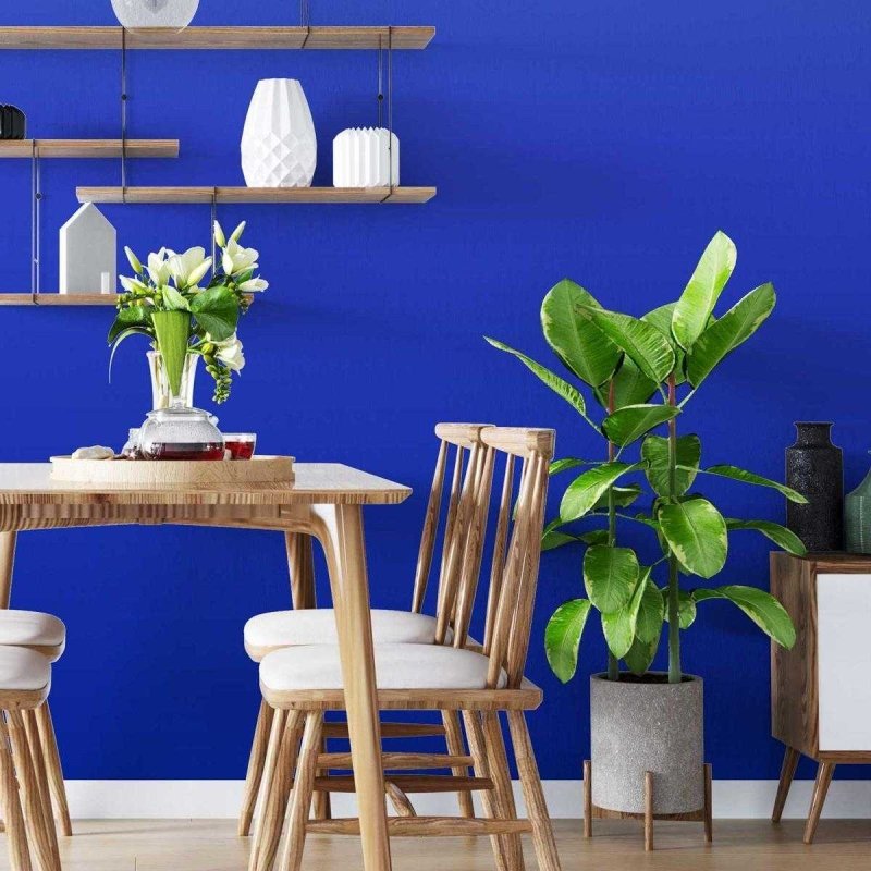 Papel de Parede Adesivo Degradê Azul Escuro N05142 - Papel na Parede