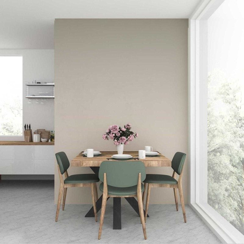 Papel de Parede Adesivo Degradê Cinza N07168 - Papel na Parede