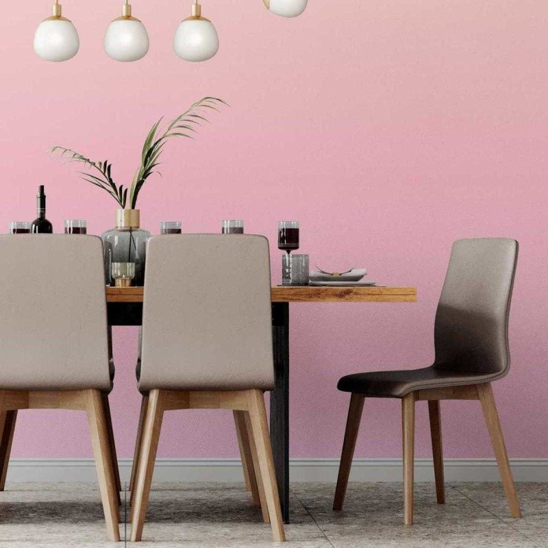 Papel de Parede Adesivo Degradê Laranja e Rosa N07153 - Papel na Parede