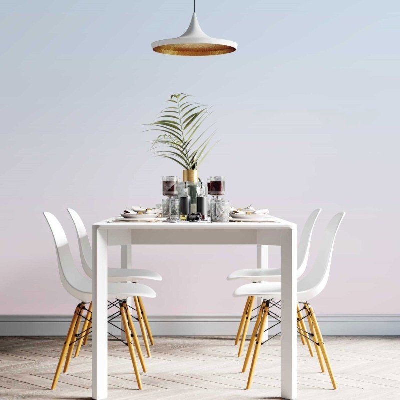 Papel de Parede Adesivo degradê pastel azul rosa N014172 - Papel na Parede