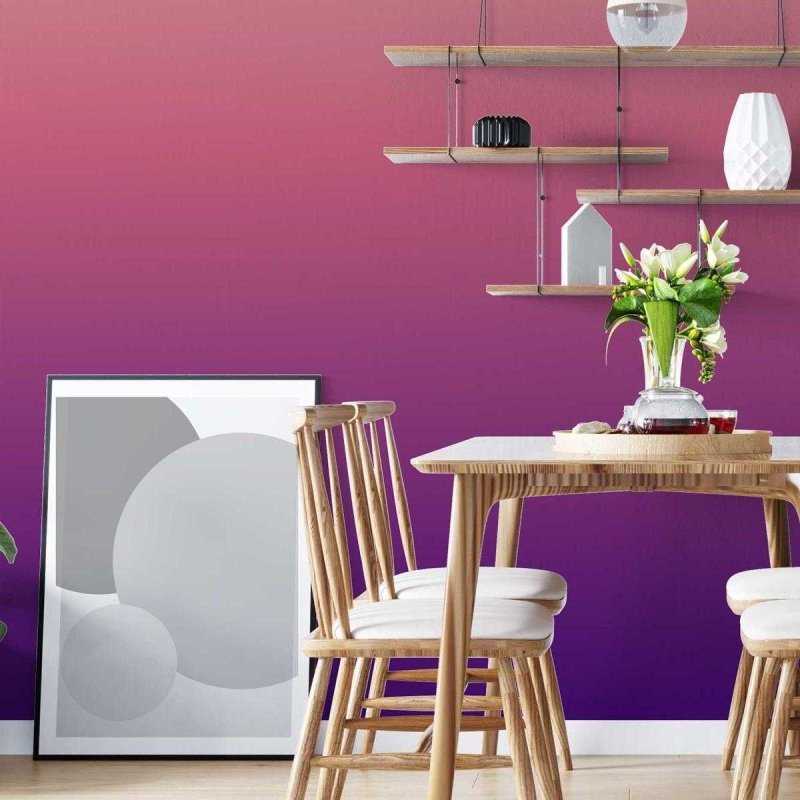 Papel de Parede Adesivo Degradê Pôr do Sol N05143 - Papel na Parede