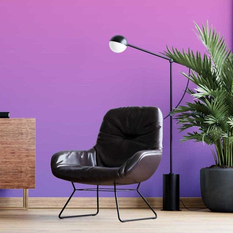 Papel de Parede Adesivo Degradê Rosa e Roxo N05170 - Papel na Parede