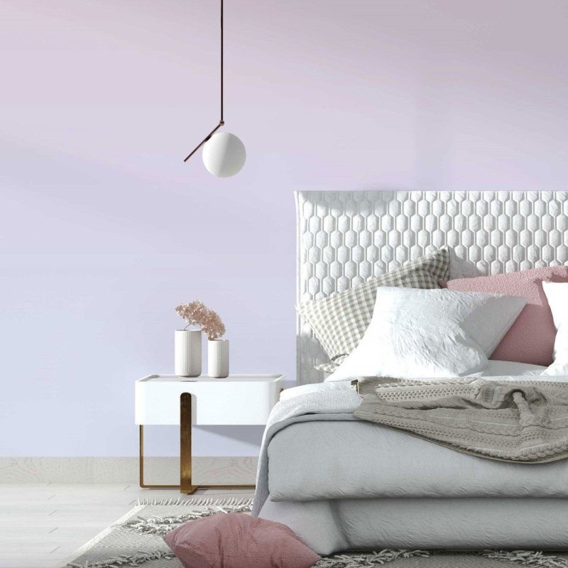 Papel de Parede Adesivo degradê rosa lilás N014175 - Papel na Parede