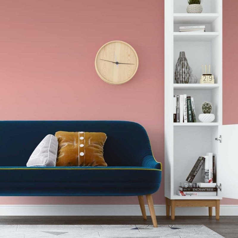 Papel de Parede Adesivo Degradê Rosa N07169 - Papel na Parede