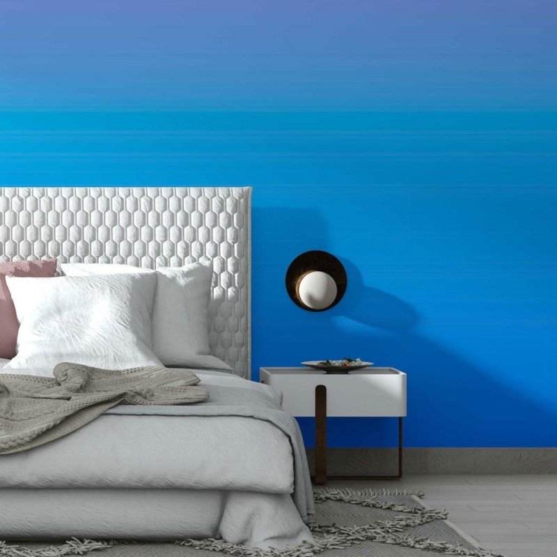 Papel de Parede Adesivo degradê roxo azul N014075 - Papel na Parede