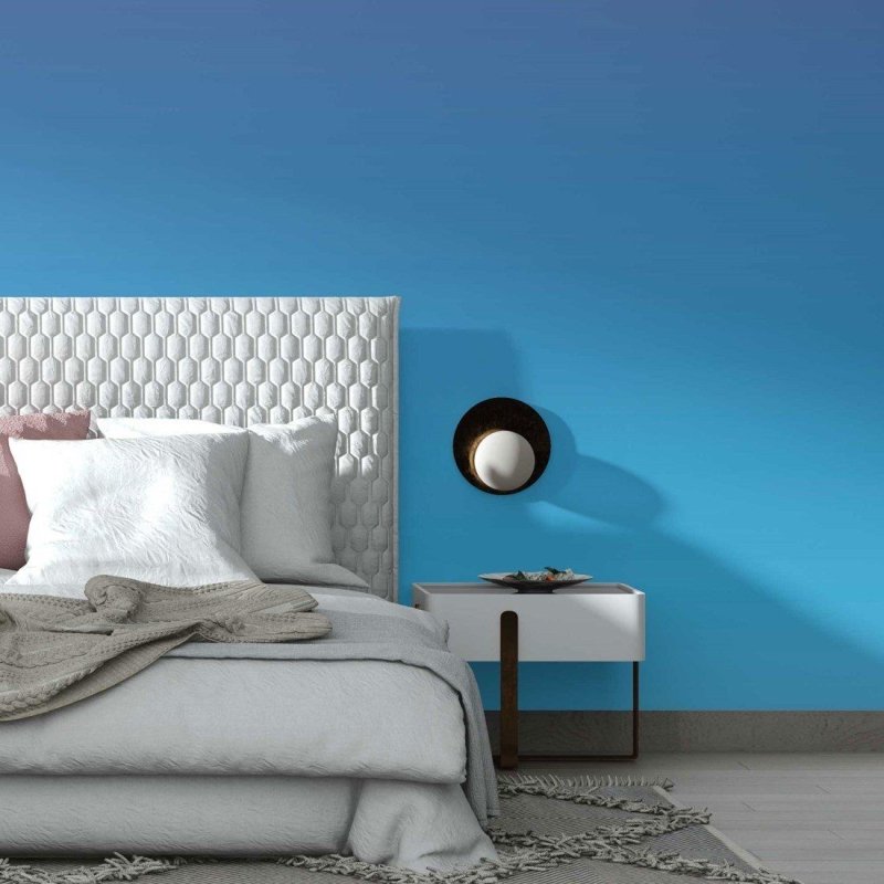 Papel de Parede Adesivo Degradê Tons de Azul N014007 - Papel na Parede