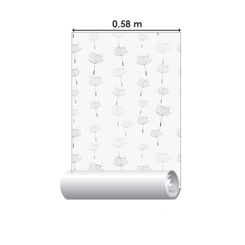 Papel de Parede Adesivo Dentes de Leão N019030 - Papel na Parede