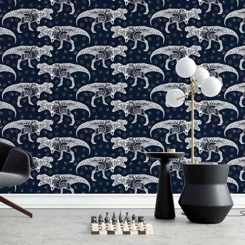 Papel de Parede Adesivo Dinossauros N015188 - Papel na Parede