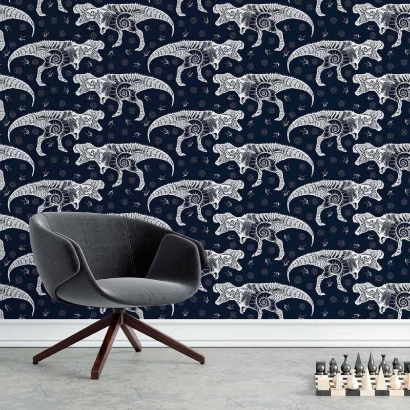 Papel de Parede Adesivo Dinossauros N015188 - Papel na Parede