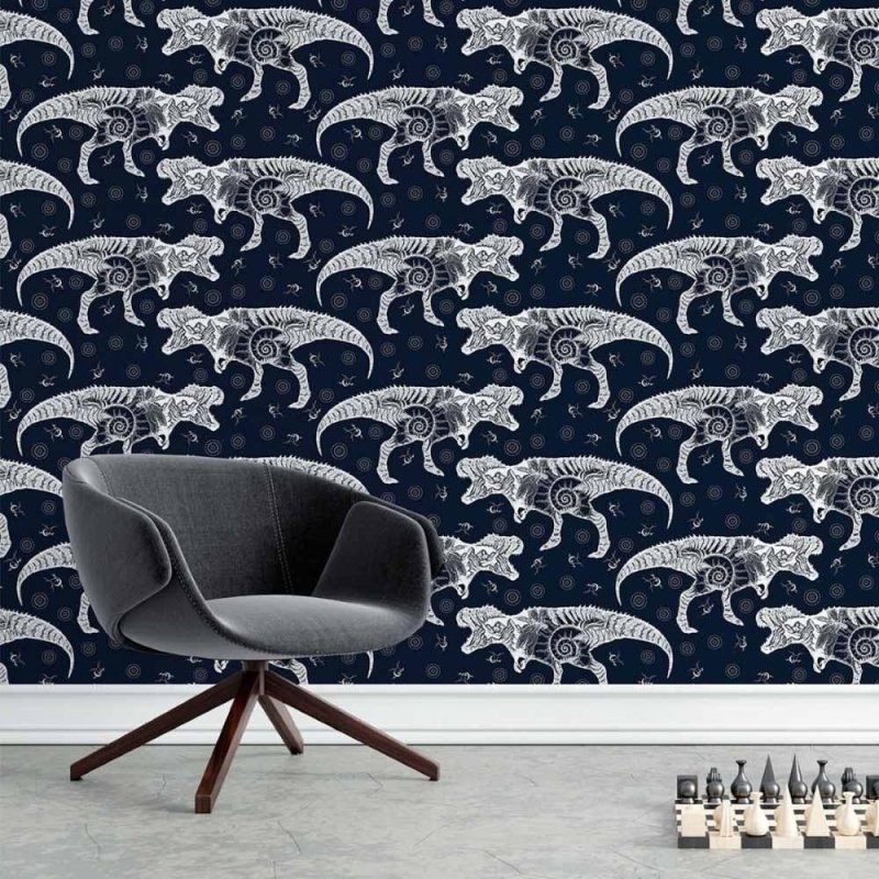 Papel de Parede Adesivo Dinossauros N015188 - Papel na Parede