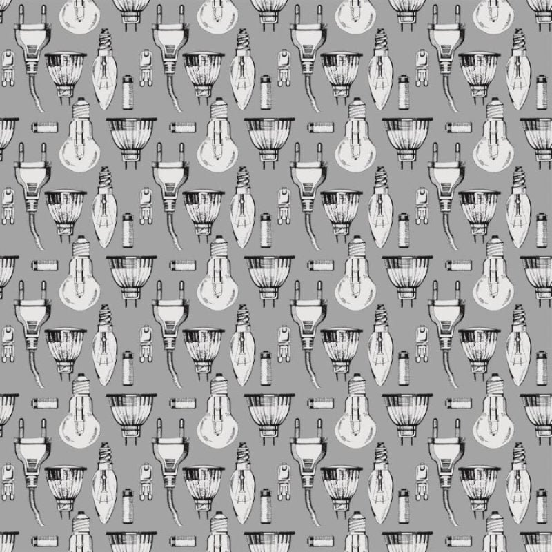Papel de Parede Adesivo Eletricidade N012109 - Papel na Parede